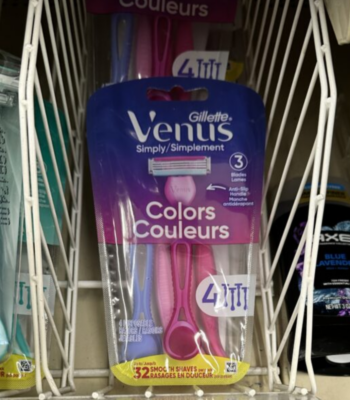 Gillette & Venus Disposable Packs only $1.94 each at Walgreens!